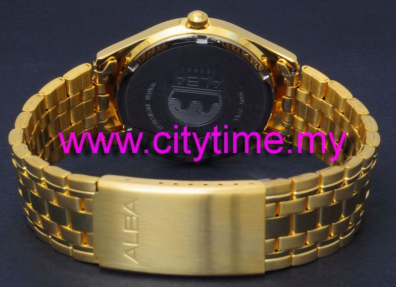 Alba gold watch clearance
